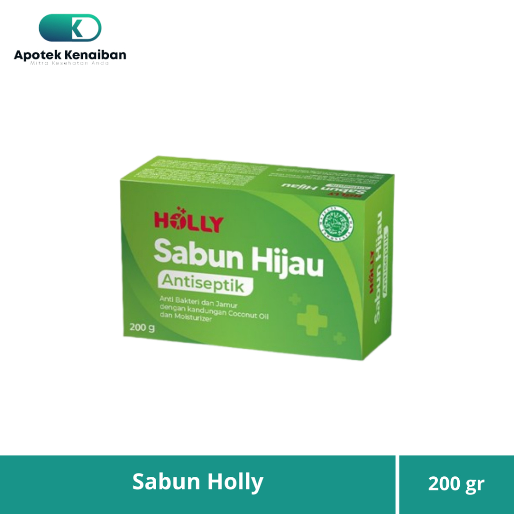 HOLLY SABUN HIJAU ANTISEPTIK 200 GR