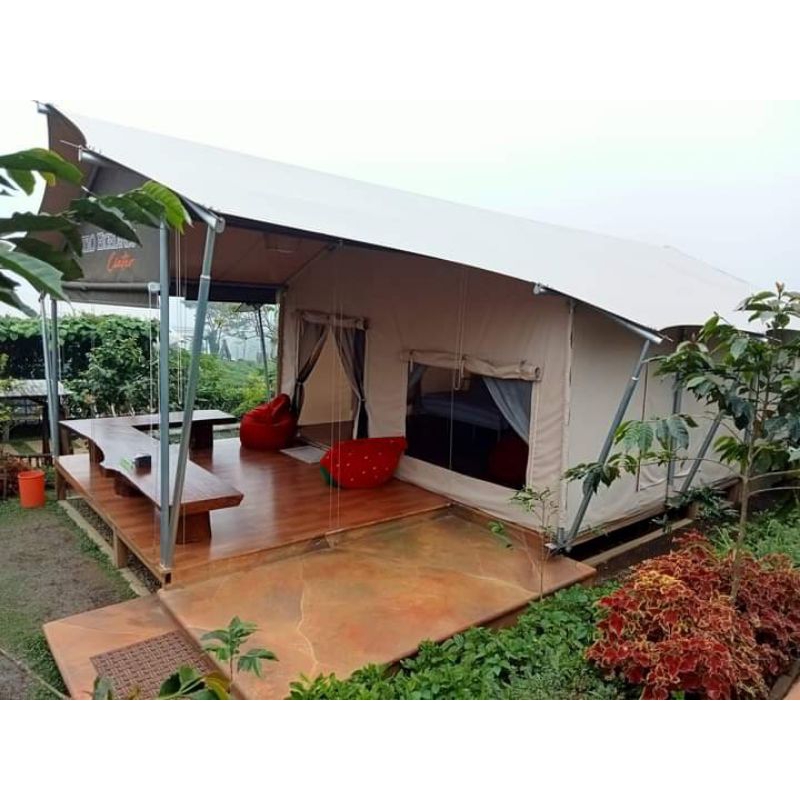 TENDA GLamping RUMah