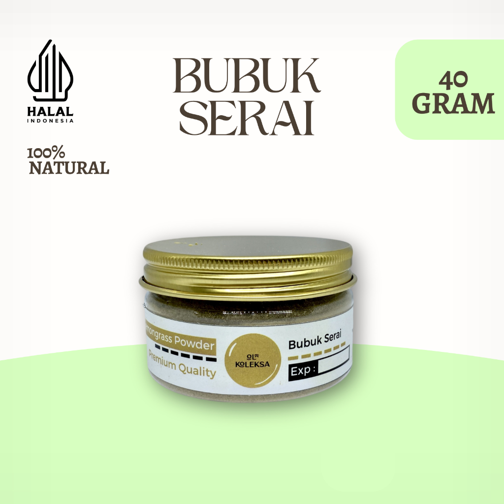 

Bubuk Serai Bumbu Rempah Untuk Teh Herbal dan Masakan