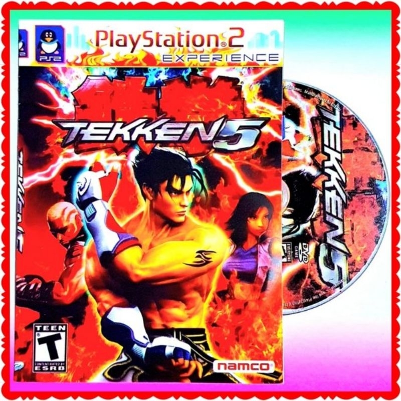 kaset PS 2 TEKKEN 5  kaset PS 2 terlaris
