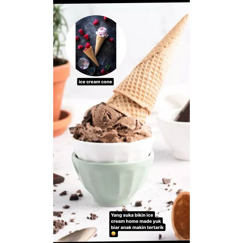 

Cone es krim/ cone waffle