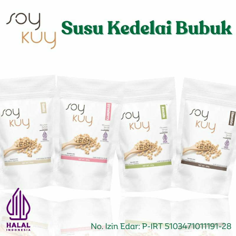 

Susu Kedelai Bubuk SoyKuy Minuman Sehat Halal