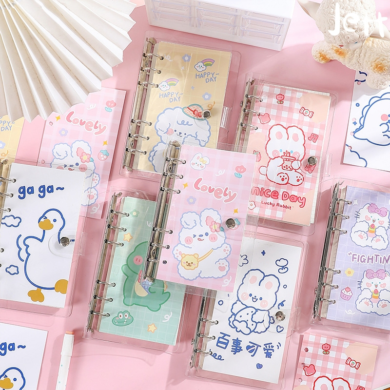 

Binder Lucu Buku Notebook Jurnal Kit Kartun Buku Catatan Isi Ulang Loose Leaf Murah-Jett