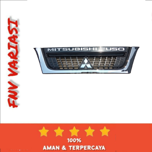 Grill Depan Chrome Canter New Grill Rambang New Canter EMGI 8728