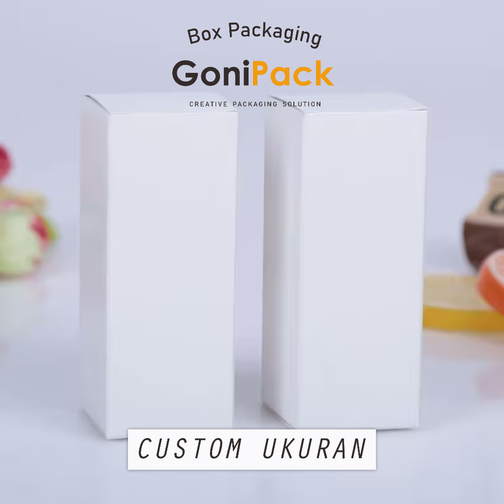 

BOX KOTAK KEMASAN PUTIH POLOS ART CARTON KARTON IVORY