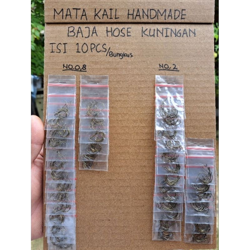 MATA KAIL UDANG GALAH KAWAT BAJA HOSE KUNINGAN