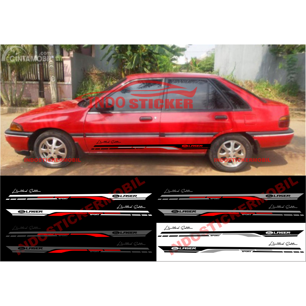 sticker mobil ford laser cutting stiker list mobil laser