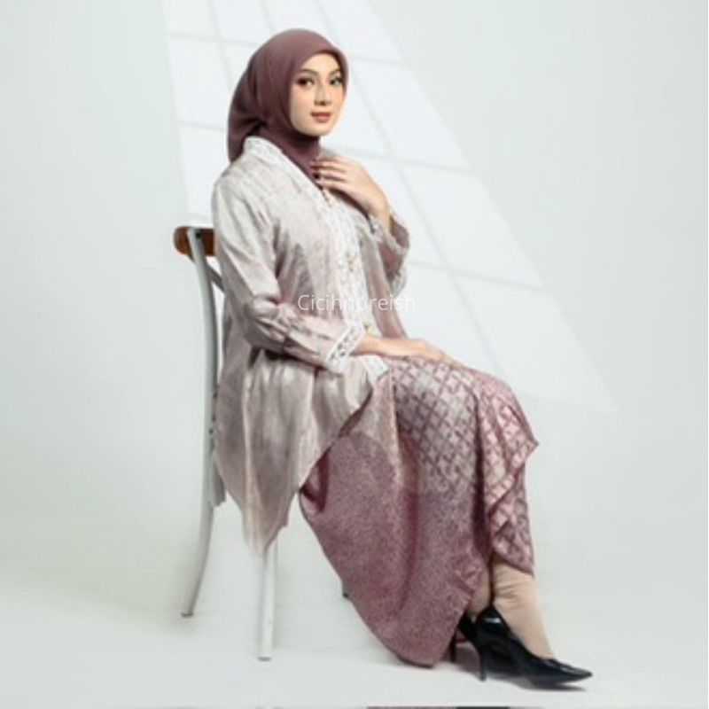 Aini kebaya viscose, setelan batik viscose