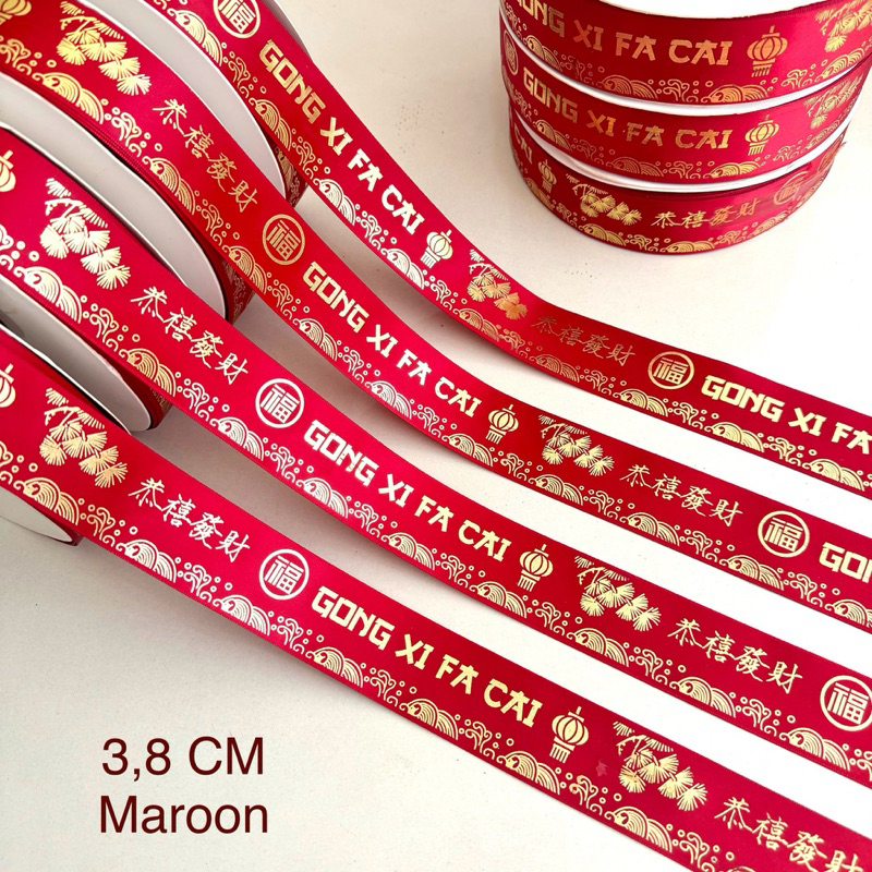 

Pita Imlek Gong Xi Fa Cai Pita Imlek Fu Pita Chinese New Year Pita Imlek Premium (PER 5 METER)