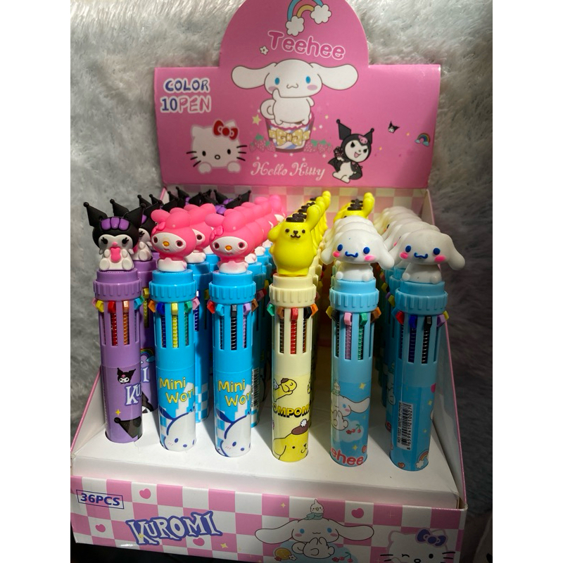 

Pulpen Sandrio 10 warna