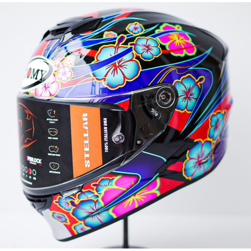 Suomy Stellar Flower Black