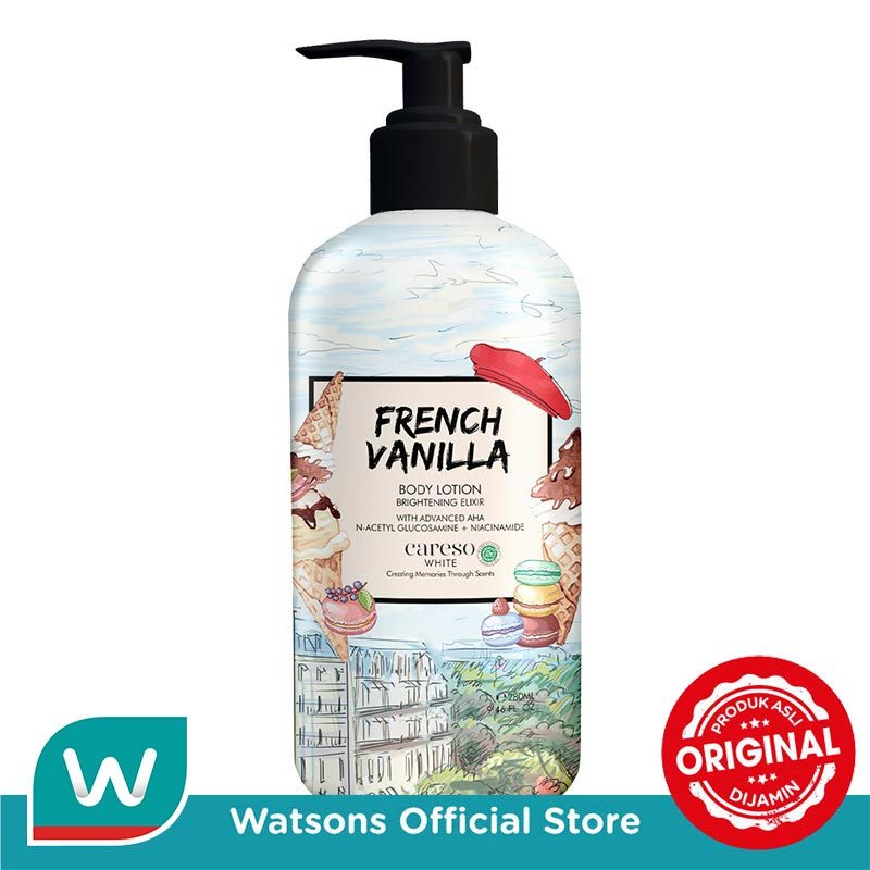 Careso Brightening Body Lotion French Vanilla 280ml