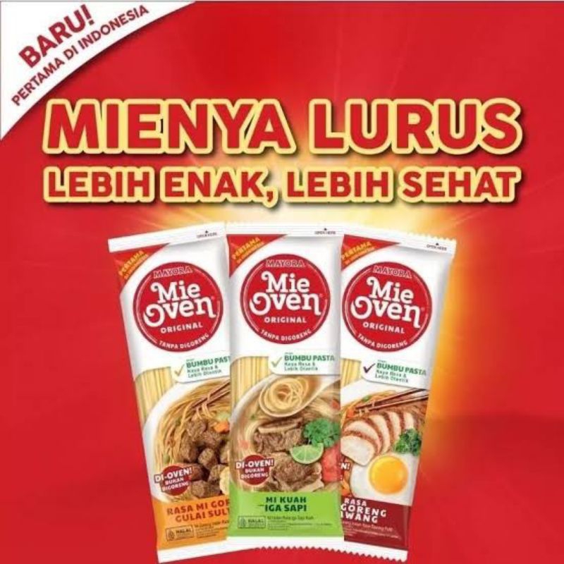 

Mie Oven Goreng - Kuah 78g