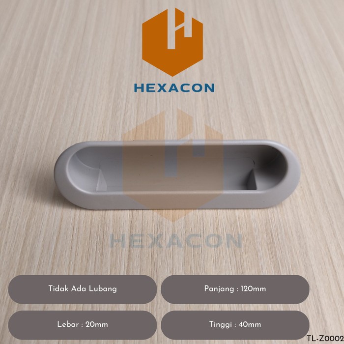 Handle Tanam Laci Lemari / Handle Laci Tanam Plastik