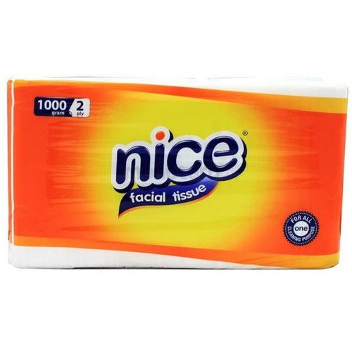 Tissue Nice Facial Tissue 1000 gram 1000gr 2ply