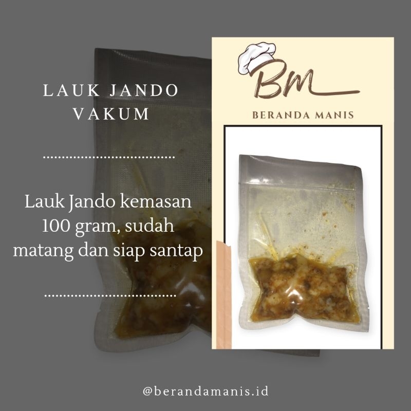 

Jando Pedas Lauk 100gr