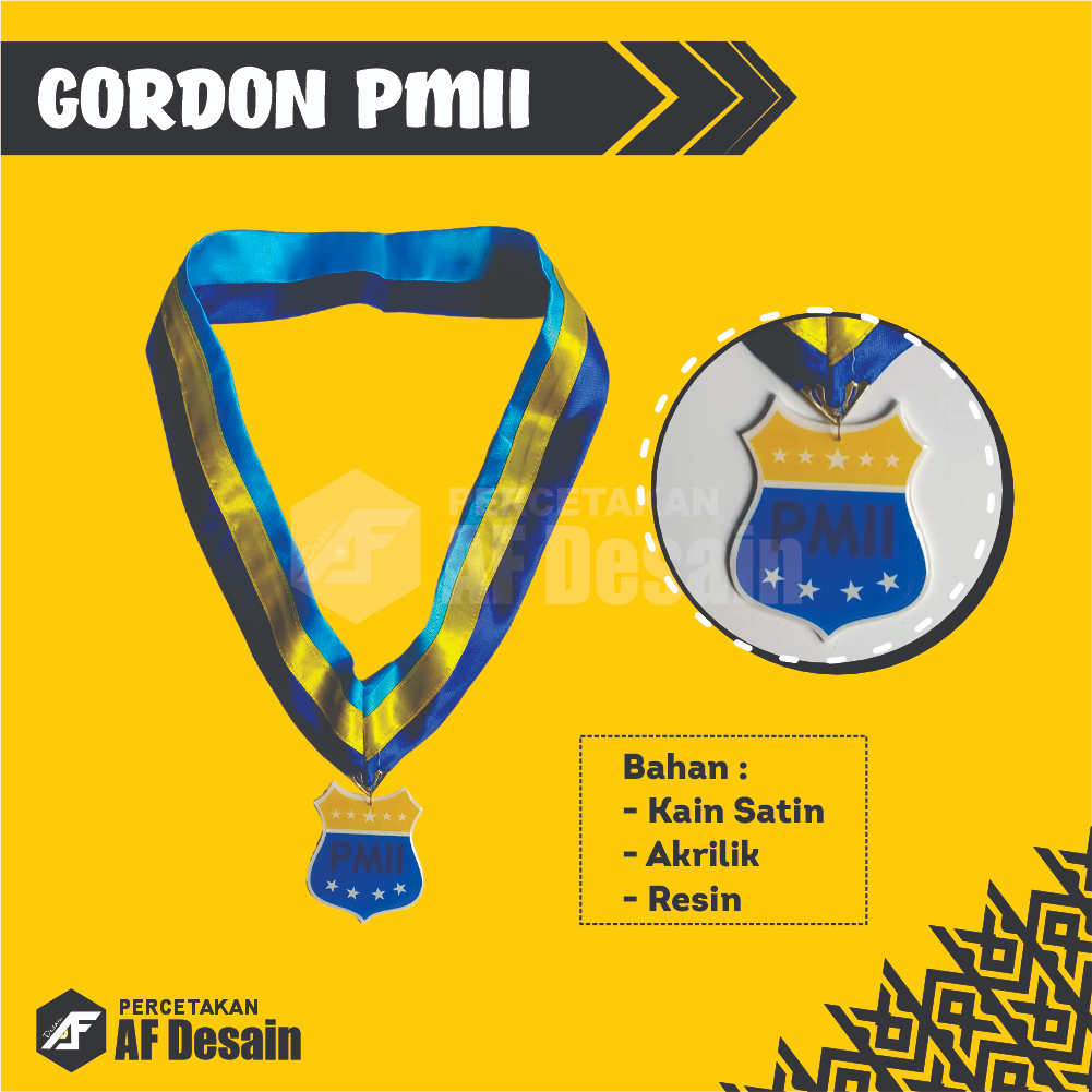GORDON PMII / KALUNG MEDALI PMII (PERGERAKAN MAHASISWA ISLAM INDONESIA)