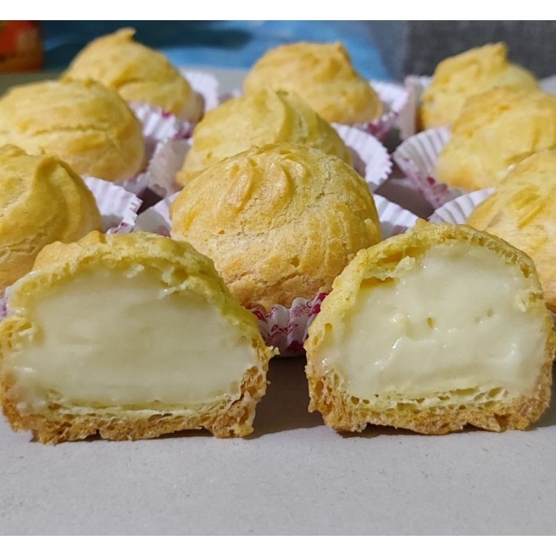 

Kue Sus / soes basah / Choux Pastry