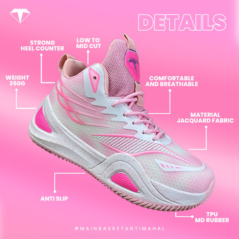 NEW SEPATU BASKET TRUST EXPERT / SEPATU BASKET ORIGINAL TERMURAH BERKUALITAS