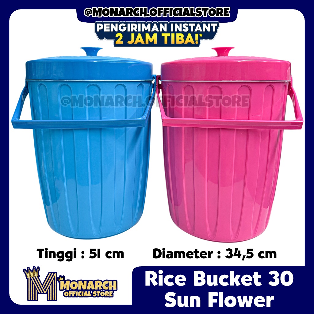 [INSTANT] RICE ICE BUCKET BOS NASI TERMOS NASI 30 26 LITER SUNFLOWER FREE CENTONG TERMOS ES BESAR JU