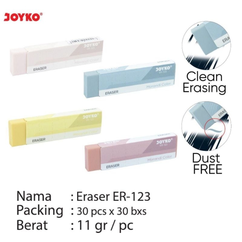 

Penghapus Joyko ER-123 (Morandi)