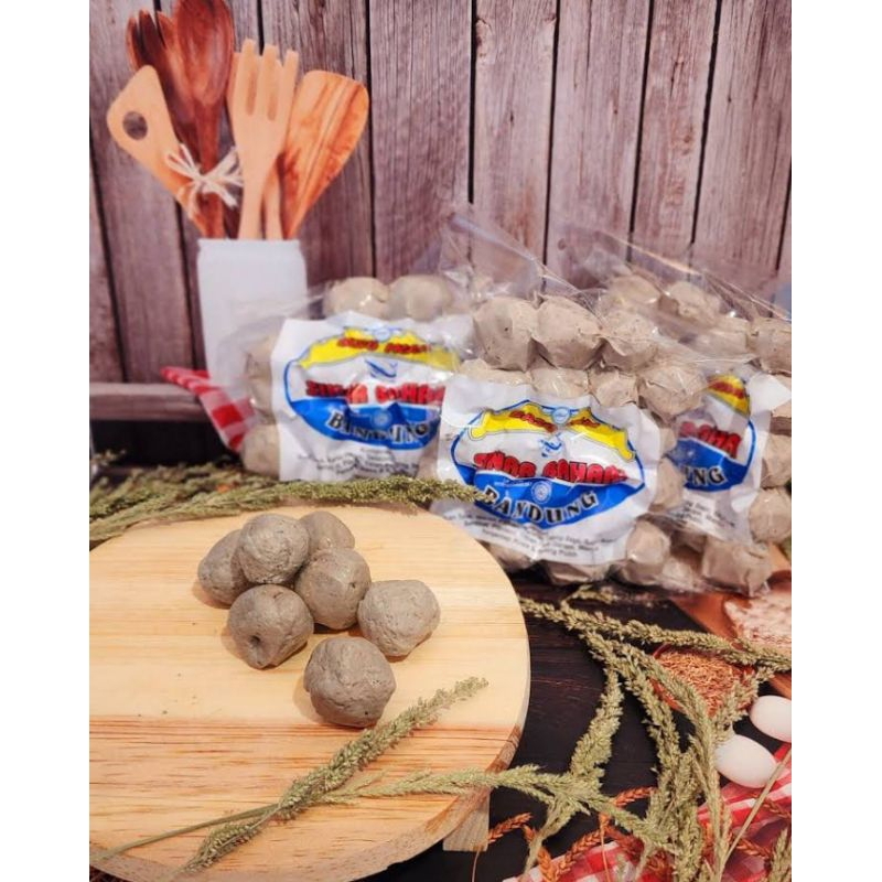 

baso ikan sinar bahari (kecil) baso ikan kecil mentah tanpa bumbu 1bungkus isi 40