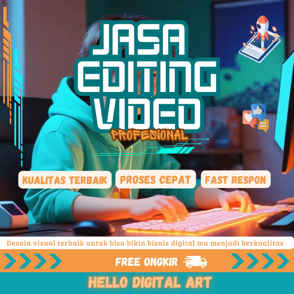 Editing video /jasa edit video