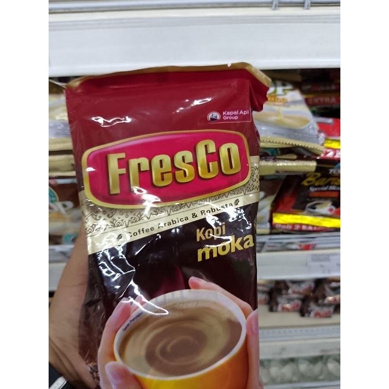 

KOPI Fresco Moka & Fresco Susu kemasan 10 pcs