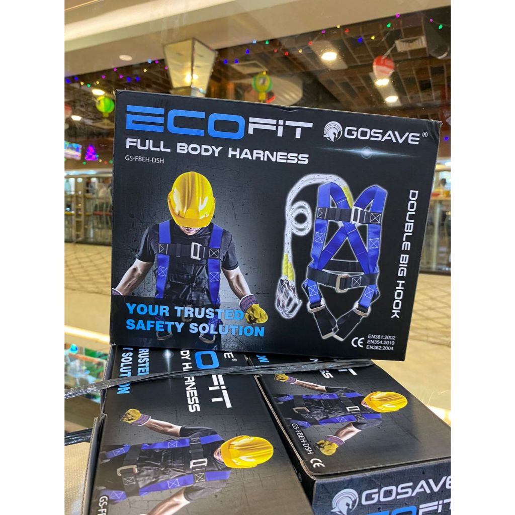 Body harnes gosave ecofit double hook