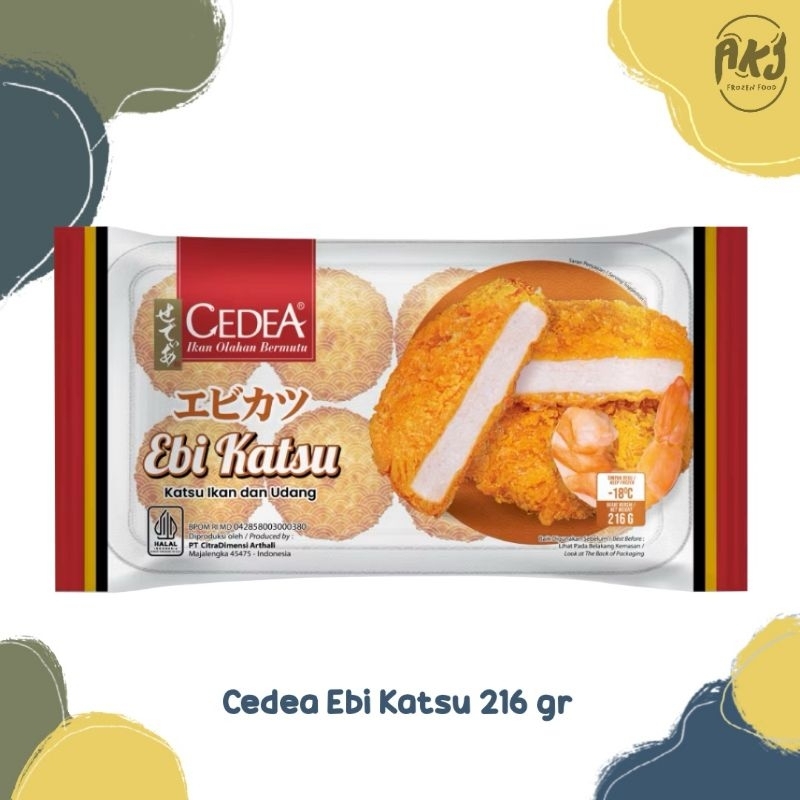 

Cedea Ebi Katsu 216gr / Cedea Kani Katsu 216gr