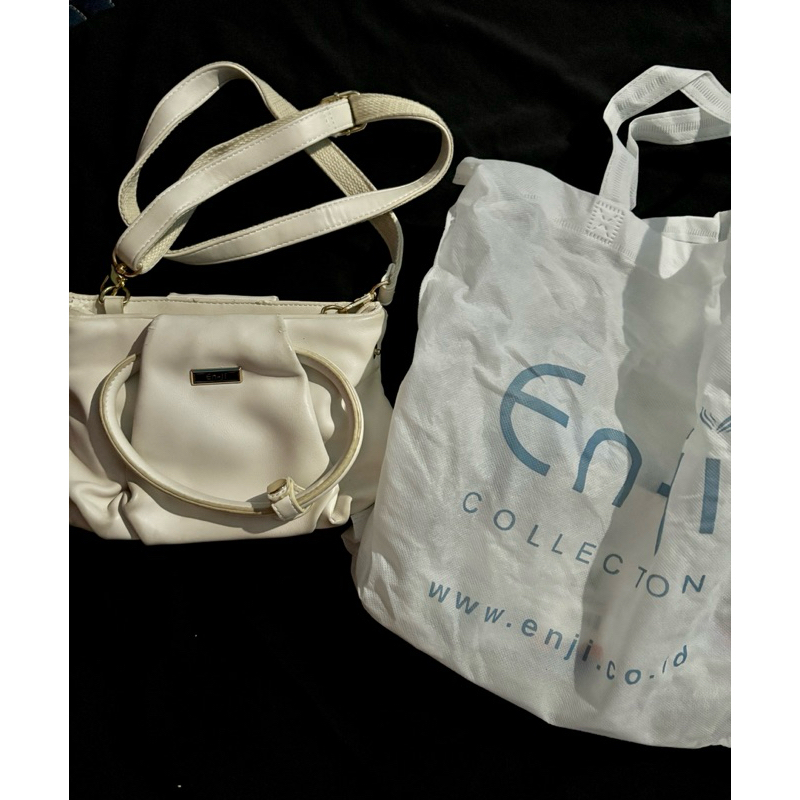 Tas Enji white