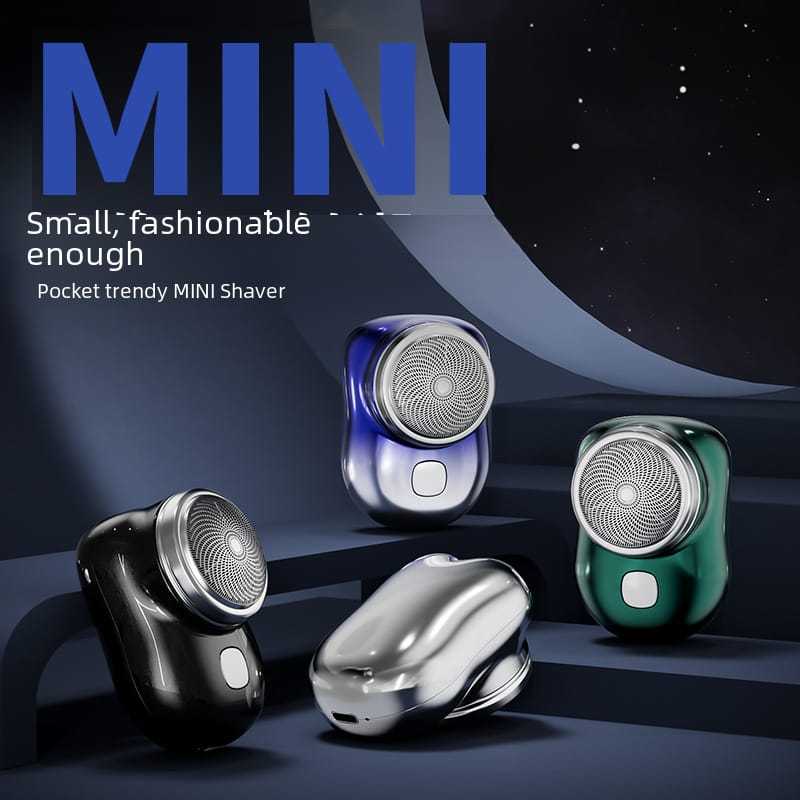 MINI SHAVER PROTABLE CUKUR ELEKTRIK Alat Cukur Jenggot Cukur Kumis Ori