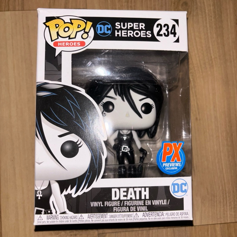 Funko Pop Heroes: DC Death from Neil Giaman's Sandman Vinyl Figure 234