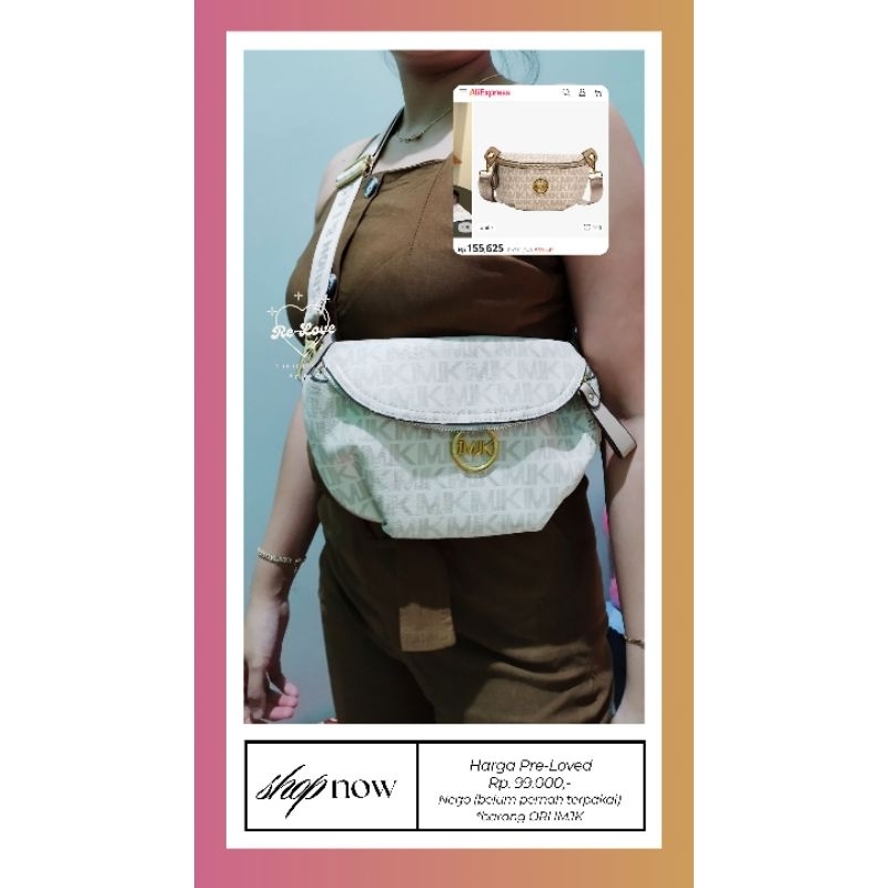Preloved Tas ORI IMJK Putih