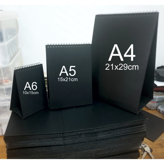 

Penopang Kalender Meja ukuran A4 A5 B5 A6, penyangga kalender meja tatakan kalender duduk, dudukan kalender meja