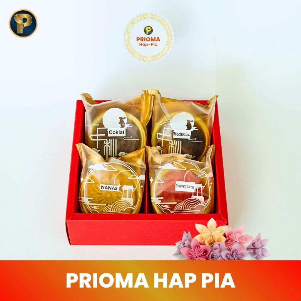 

Hap Pia Kue Tradisional | Hap Pia original | Hap Pia 1 Box isi 4 pcs