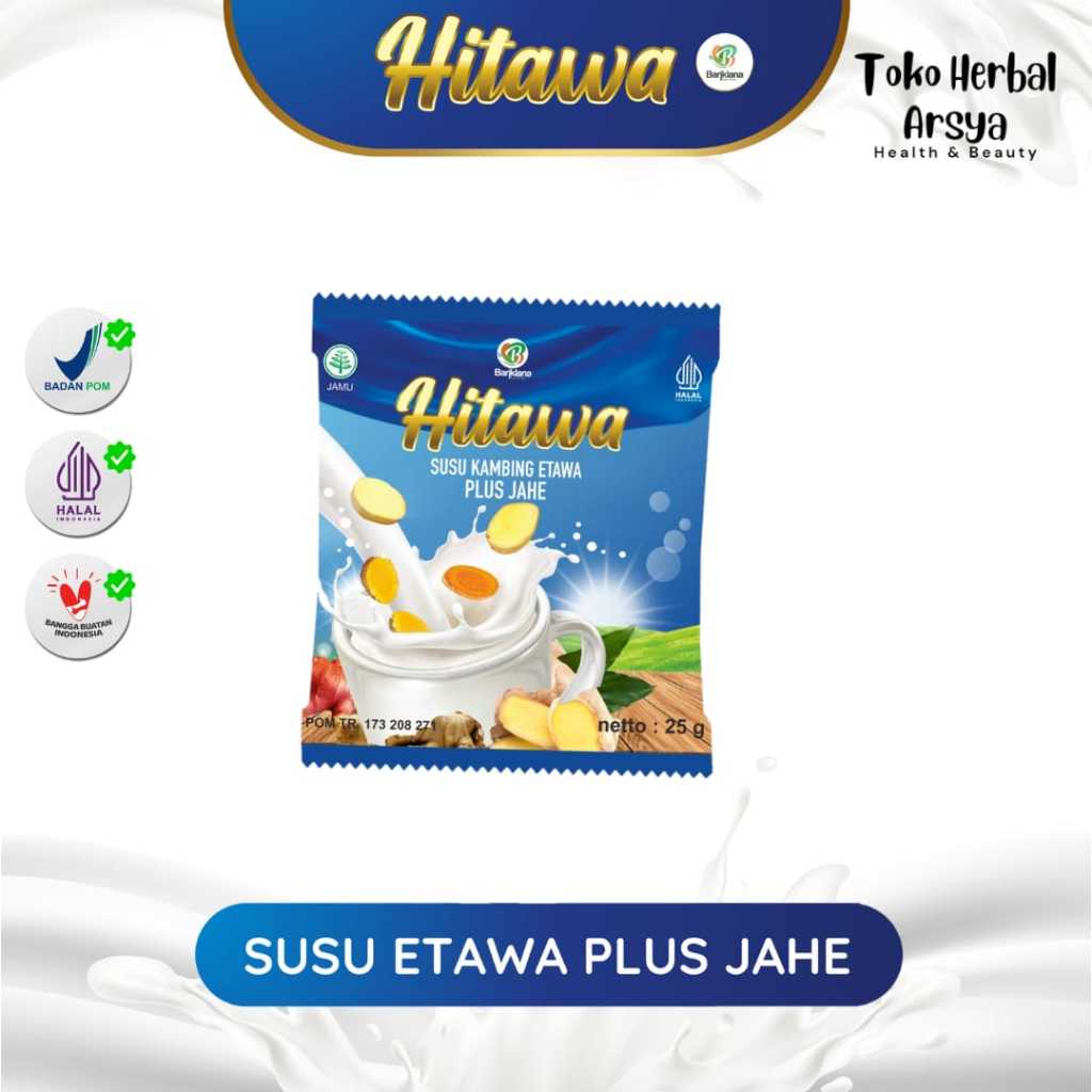 

Hitawa Susu Kambing Etawa Plus Jahe Solusi Atasi Masalah Tulang dan Sendi