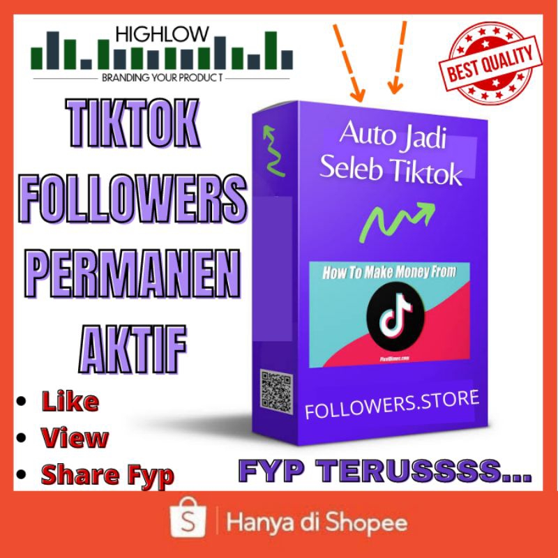 Follower Tik*_*Tok Permanen Bergaransi