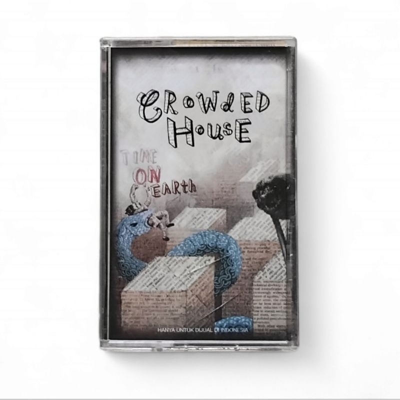 Kaset Crowded House Time On Earth Original Bekas | Lapak Lawas Yk