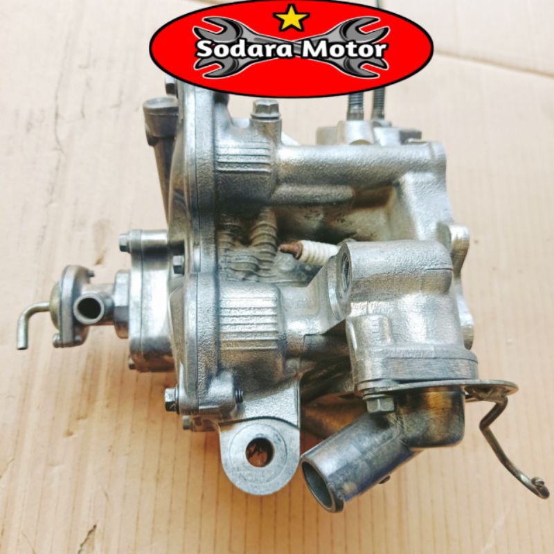 BLOCK HEAD BLOK CYLINDER KAP SET ISINYA NOKEN AS PLATUK KLEP JUPITER MX NEW MX 135PNP MX OLD VIXION 