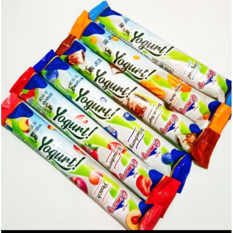 

stick yogurt dengan kemasan kekinian