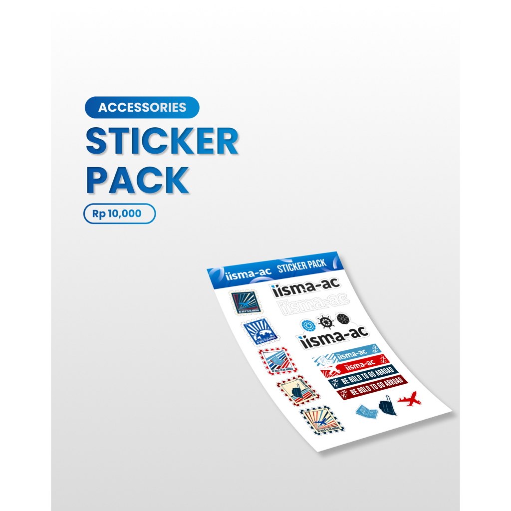 

Sticker Pack - IISMA-AC 2024/2025 Merchandise