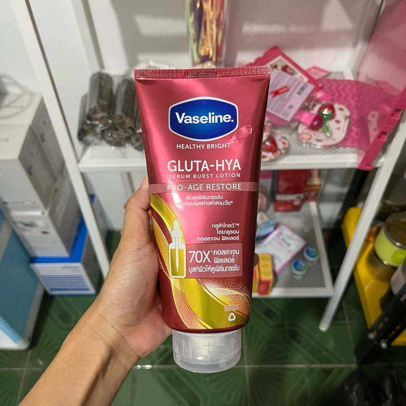 VASELINE GLUTA HYA PRO AGE RESTORE ORIGINAL THAILAND
