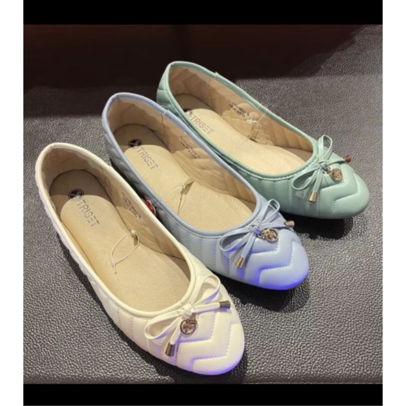 Flatshoes triset | Flatshoes wanita Triset | triset shoes wanita dewasa | flatshoes wanita dewasa Tr