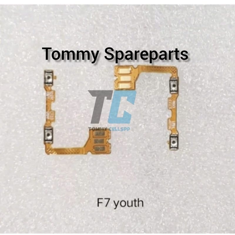 FLEXIBEL FLEKSIBEL VOL VOLUME OPPO F7 YOUTH  ORIGINAL