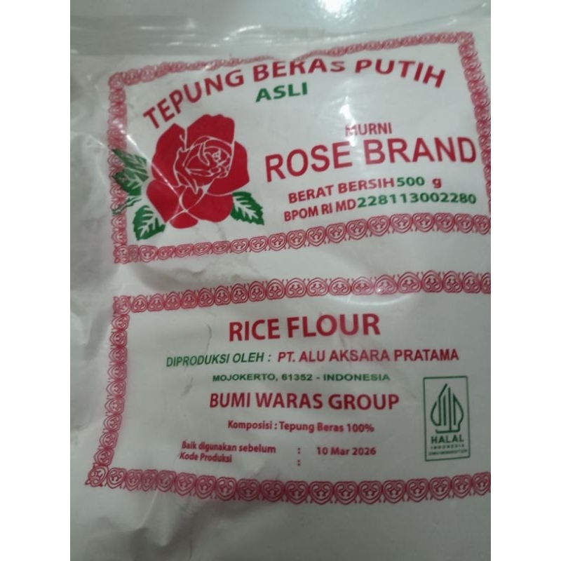 

tepung beras rose brand