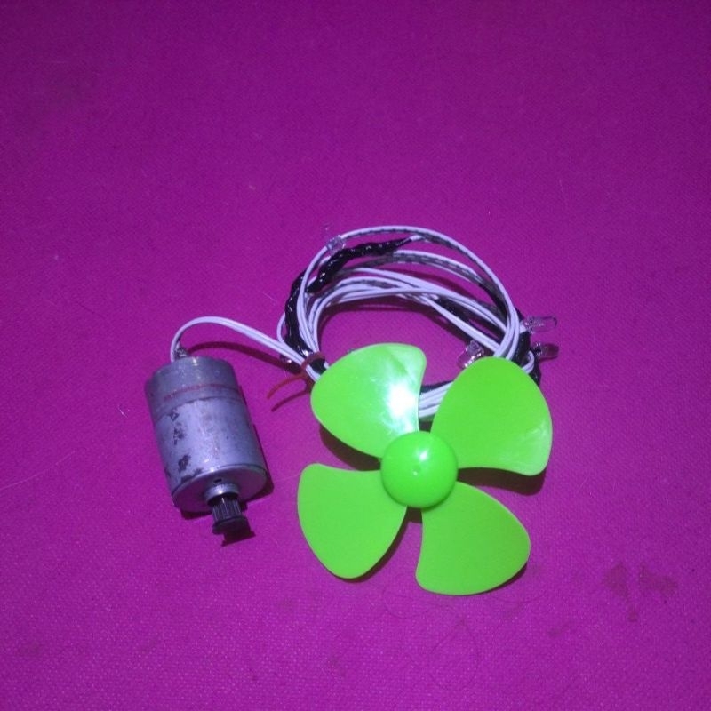 LAMPU LAYANGAN DINAMO DENGAN LED RGB DISCO