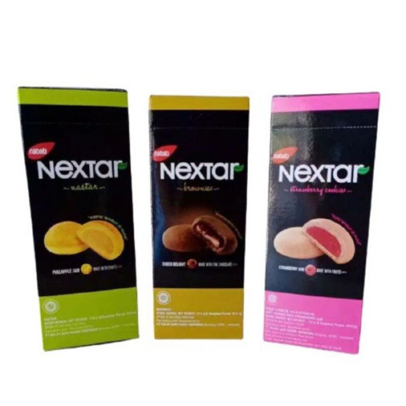 

nextar cookies nanas,coklat,strawberry 90gr(8x11,25gr)