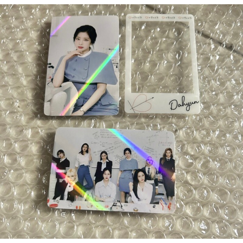 Ready TWICE - FORMULA OF LOVE OFFICIAL PHOTOCARD BENEFIT WITHDRAMA