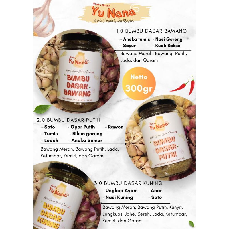 

BUMBU DASAR YU NANA
